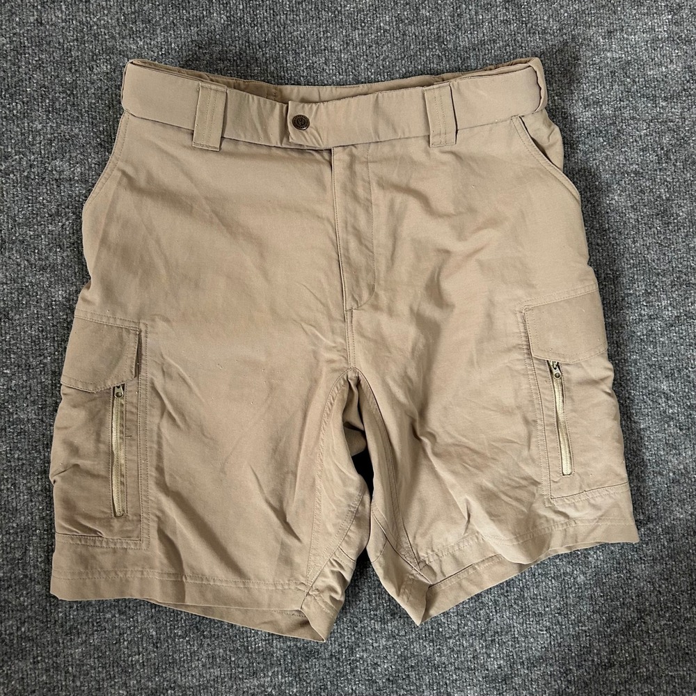 Blackhawk Cargo Shorts Mens Size 36 Tan Tactical Wear Nylon Outdoor Utility